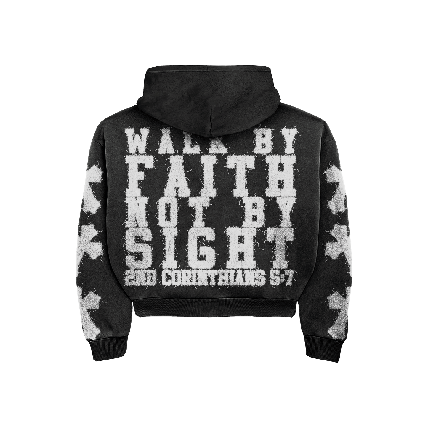 The "2nd Corinthians 5:7"  Zip-Up